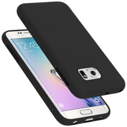 Samsung Galaxy S6 EDGE Deksel Case Cover (svart)