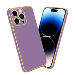 iPhone 14 PRO MAX silikondeksel case (lilla)
