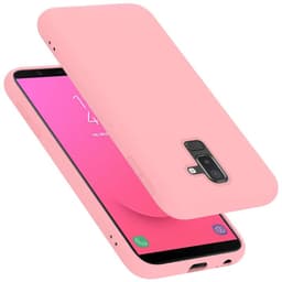 Samsung Galaxy A6 PLUS 2018 silikondeksel case (rosa)