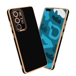 Huawei P40 PRO / P40 PRO+ silikondeksel cover (svart)