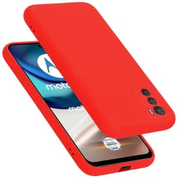 Motorola MOTO G42 Suojakuori Suojakotelo (Punainen)