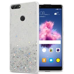 Huawei P SMART 2018 / Enjoy 7S Silikondeksel Glitter