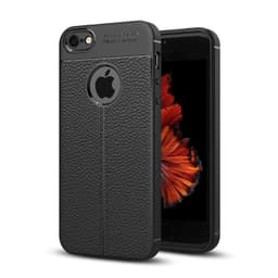 iPhone 5 / 5S / SE 2016 Deksel Kunstskinn (svart)