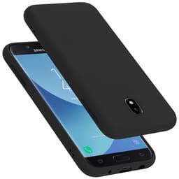 Samsung Galaxy J7 2017 Suojakuori Suojakotelo (Musta)