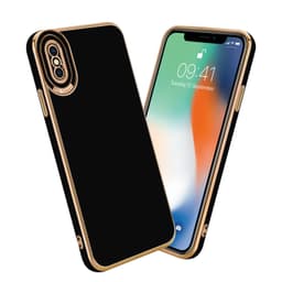iPhone X / XS silikondeksel cover (svart)
