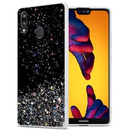 Huawei P20 LITE 2018 / NOVA 3E Silikondeksel Glitter