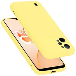Realme C31 Suojakuori Suojakotelo (Keltainen)