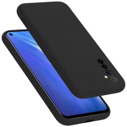 Realme 6 4G / 6s Suojakuori Suojakotelo (Musta)