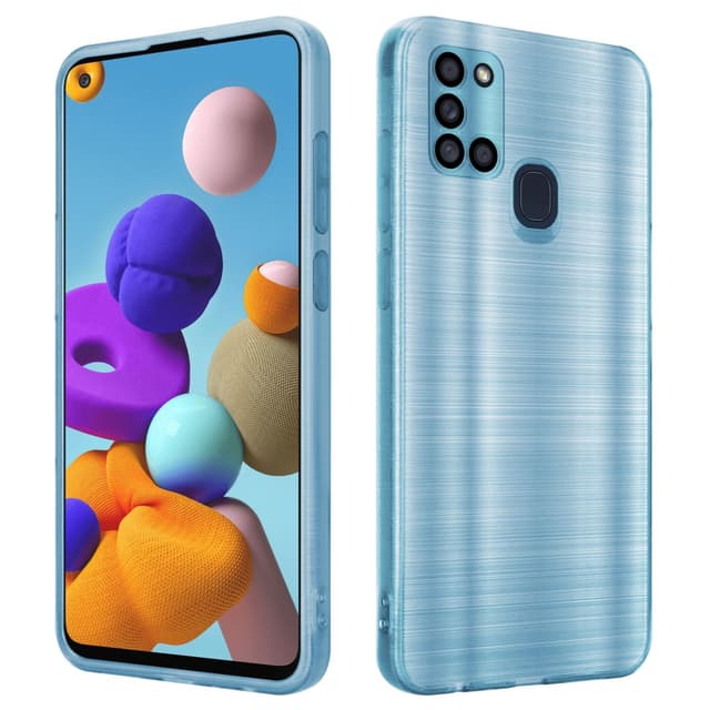 Samsung Galaxy A21s Suojakuori Kotelo (Turkoosi)