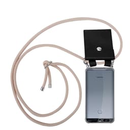 Huawei P9 Deksel med Halskjede (rosa)