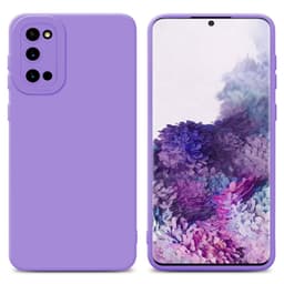 Samsung Galaxy S20 silikondeksel case (lilla)