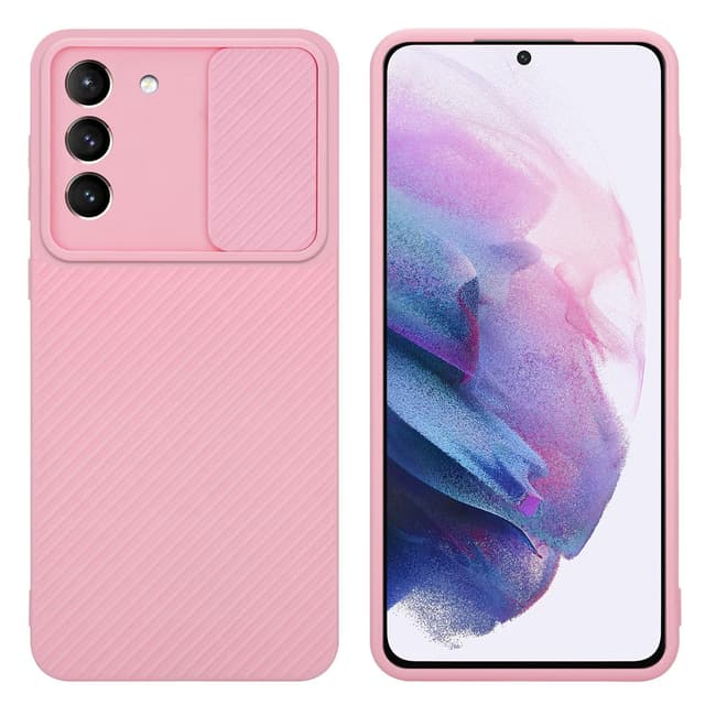 Samsung Galaxy S21 5G Cover Etui Case (Lyserød)