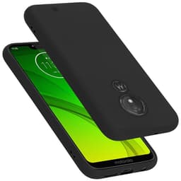Motorola MOTO G7 POWER Suojakuori Suojakotelo (Musta)