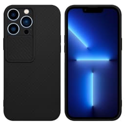 iPhone 13 PRO silikondeksel cover (svart)