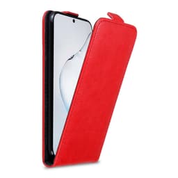 Samsung Galaxy NOTE 10 PLUS deksel flip cover (rød)