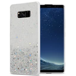 Samsung Galaxy S8 PLUS Silikondeksel Glitter