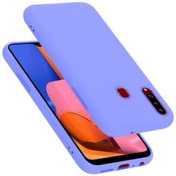 Samsung Galaxy A20s Suojakuori Suojakotelo (Violetti)