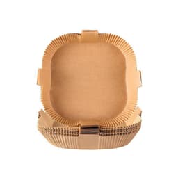 20 cm Non-Stick Air Fryer papper mat bakning matlagning 100 st