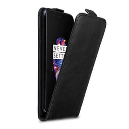 OnePlus 5 deksel flip cover (svart)