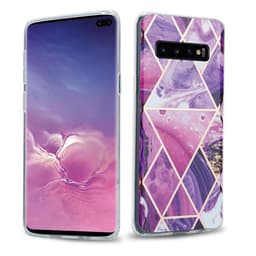 Samsung Galaxy S10 PLUS Pungetui Cover Case (Lilla)