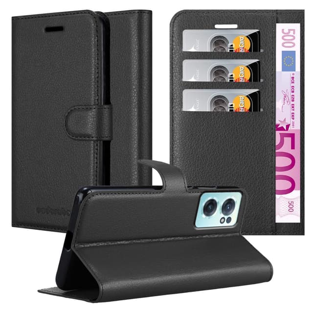 OnePlus Nord CE 2 5G lommebokdeksel etui (svart)