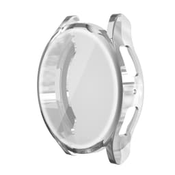 Skjermbeskytter kompatibel med Samsung Galaxy Watch 6 Classic 47 mm Gjennomsiktig Silver