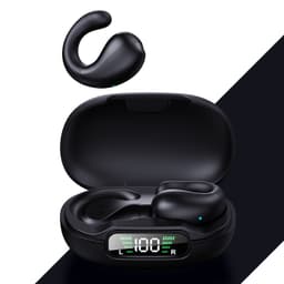 Luftledning trådløse øreplugger hodetelefoner Bluetooth 5.3 ENC Sort