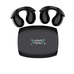 Knogleledning trådløse øretelefoner hovedtelefoner Bluetooth 5.3 Hi-Fi Sort