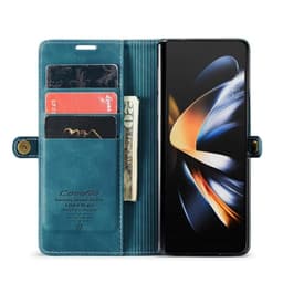 CaseMe FlipCase Samsung Galaxy Z Fold 5 - Blå