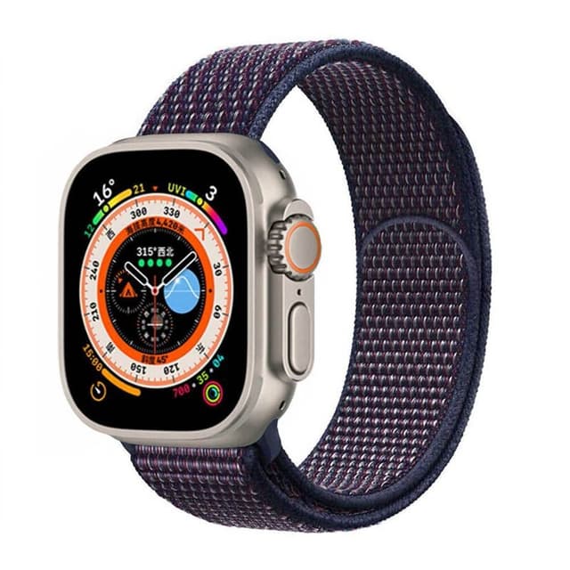 Nylon Urrem Apple Watch Ultra (49mm) - Indigo
