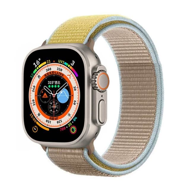 Nylon klokkerem Apple Watch Ultra (49mm) - Camel