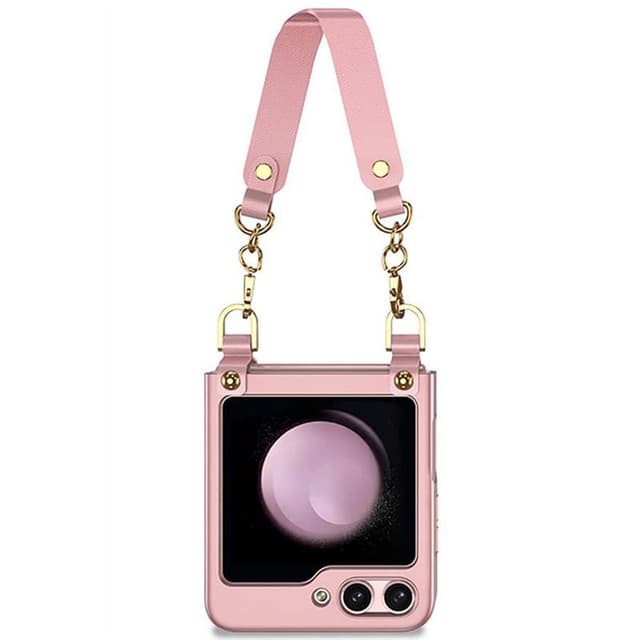 Deksel med håndleddsstropp Samsung Galaxy Z Flip 5 - Rosa