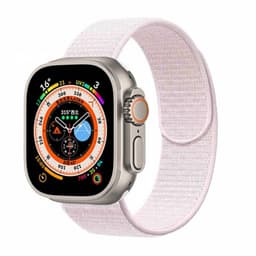 Nylon klokkerem Apple Watch Ultra (49mm) - Pearl pink