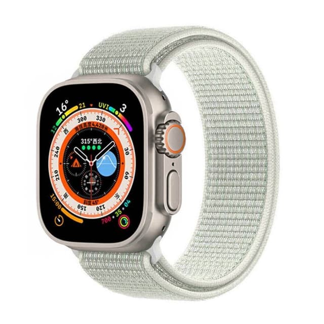 Nailon kellon renneke Apple Watch Ultra (49mm) - Teal Tint