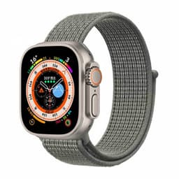 Nailon kellon renneke Apple Watch Ultra (49mm) - Spuce Fog