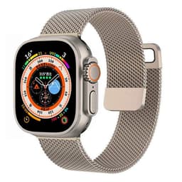 Milanese magnetisk urrem Apple Watch Ultra (49mm) - Vintage gold