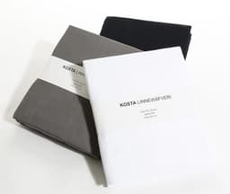 Kosta Linnewäfveri Dra-På-Lakan Svart 90X200