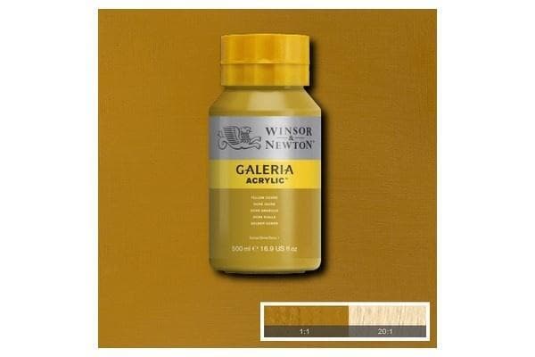 WINSOR Galeria Acrylic 500Ml Yellow Ochre 744