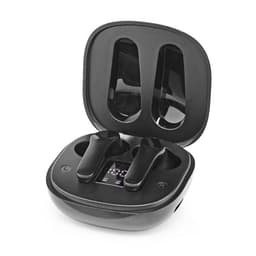 Nedis Fullt Trådlösa hörlurar | Bluetooth® | Maximal batteritid: 5 timmar | Tryck på Kontroll | Batteri hölje | Inbygd mikrofon | Stöd för röststyrning | Brusreducering | Svart