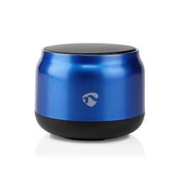 Nedis BluetoothSpeaker | Maksimal batteritid: 4 timer | Håndholdt design | 5 W | Mono | Innebygd mikrofon | Linkable | Blå