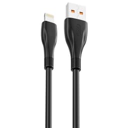 XO USB - iPhone 1,0m 6A - svart