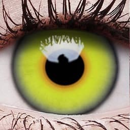 Färgade Linser Crazy Mad Hatter