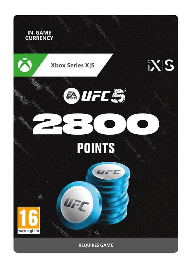 EA SPORTS UFC 5 - 2800 UFC POINTS - Xbox Series X,Xbox Series S