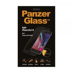 PanzerGlass Privacy skjermbeskytter til iPhone 6/7/8/SE Gen 2 (sort)