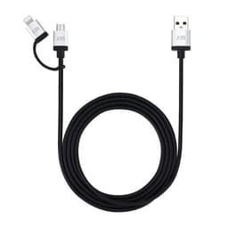 Just Mobile AluCable Duo Lightning/Mikro USB kabel