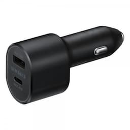 Samsung dubbla billaddare 45W och 15W (svart)