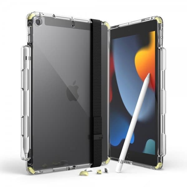 Ringke iPad 10.2 Deksel Fusion+ Strap Combo Lime Glow