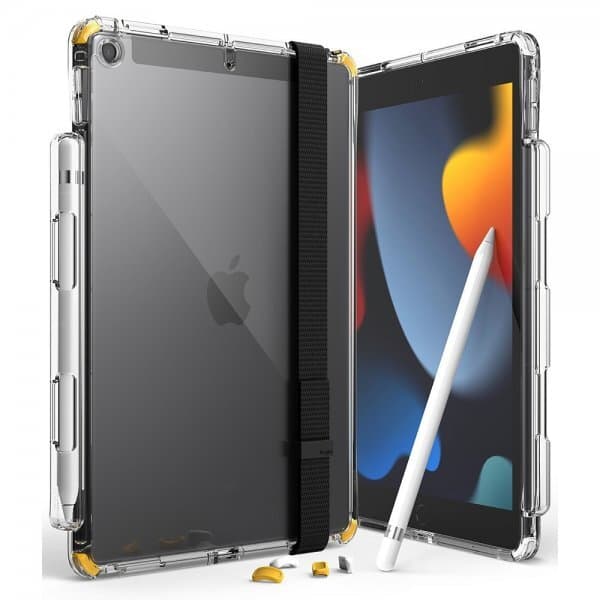 Ringke iPad 10.2 Deksel Fusion+ Strap Combo Gul