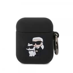 Karl Lagerfeld AirPods 1/2 Deksel 3D Logo Svart