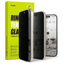 Ringke iPhone 15 Skjermbeskytter Privacy Tempered Glass Installation Jig